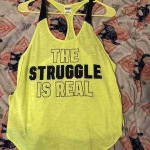 Victoria Secrets Pink workout tank